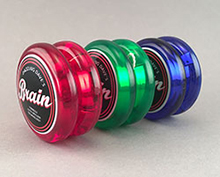 Red, Green, Blue brain color options